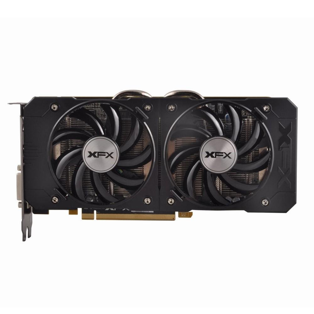 Placa de Video VGA AMD XFX RADEON R7 370 2GB DDR5 Double Dissipation 256B 995MHZ XFX R7-370P-2DF5
