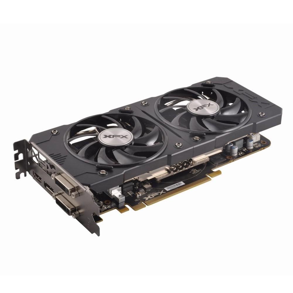 Placa de Video VGA XFX AMD Radeon R9 380 4GB DDR5 Double Dissipation 256B 990MHZ XFX R9-380P-4DF5