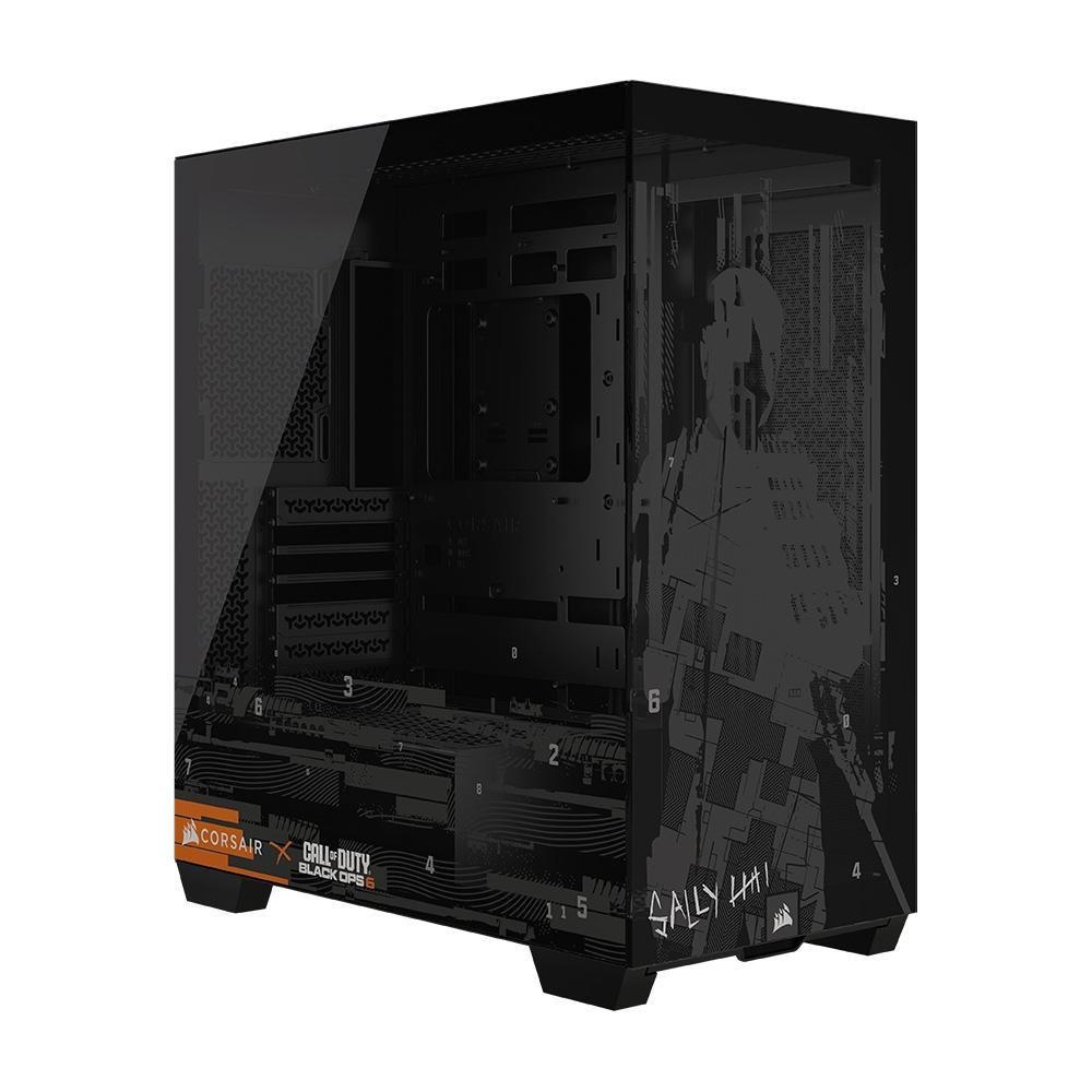 Gabinete Gamer ( Balão.info) 3500X Case Call of Duty Special Black OPS 6 Edition, Mid Tower, E-ATX Lateral em Vidro, Sem Fans, Preto - CC-( Balão.info)-COD - view 3