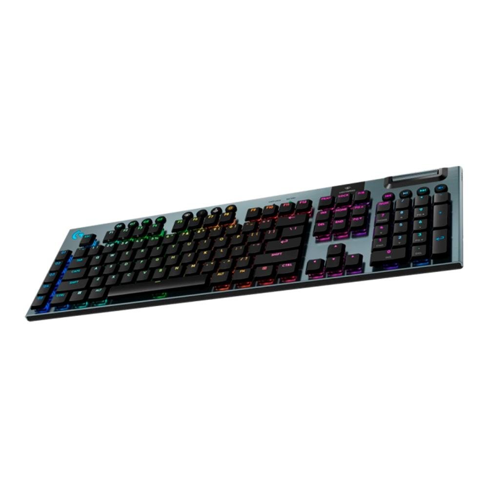 Teclado Mecânico Gamer Sem Fio ( Balão.info) G915 X ( Balão.info), RGB Lightsync, USB ou Bluetooth, Switch GL Brown Tactile, Preto- 920-( Balão.info - foto 5