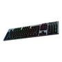 Teclado Mecânico Gamer Sem Fio Logitech G915 X Lightspeed, RGB Lightsync, USB ou Bluetooth, Switch GL Brown Tactile, Preto- 920-012670