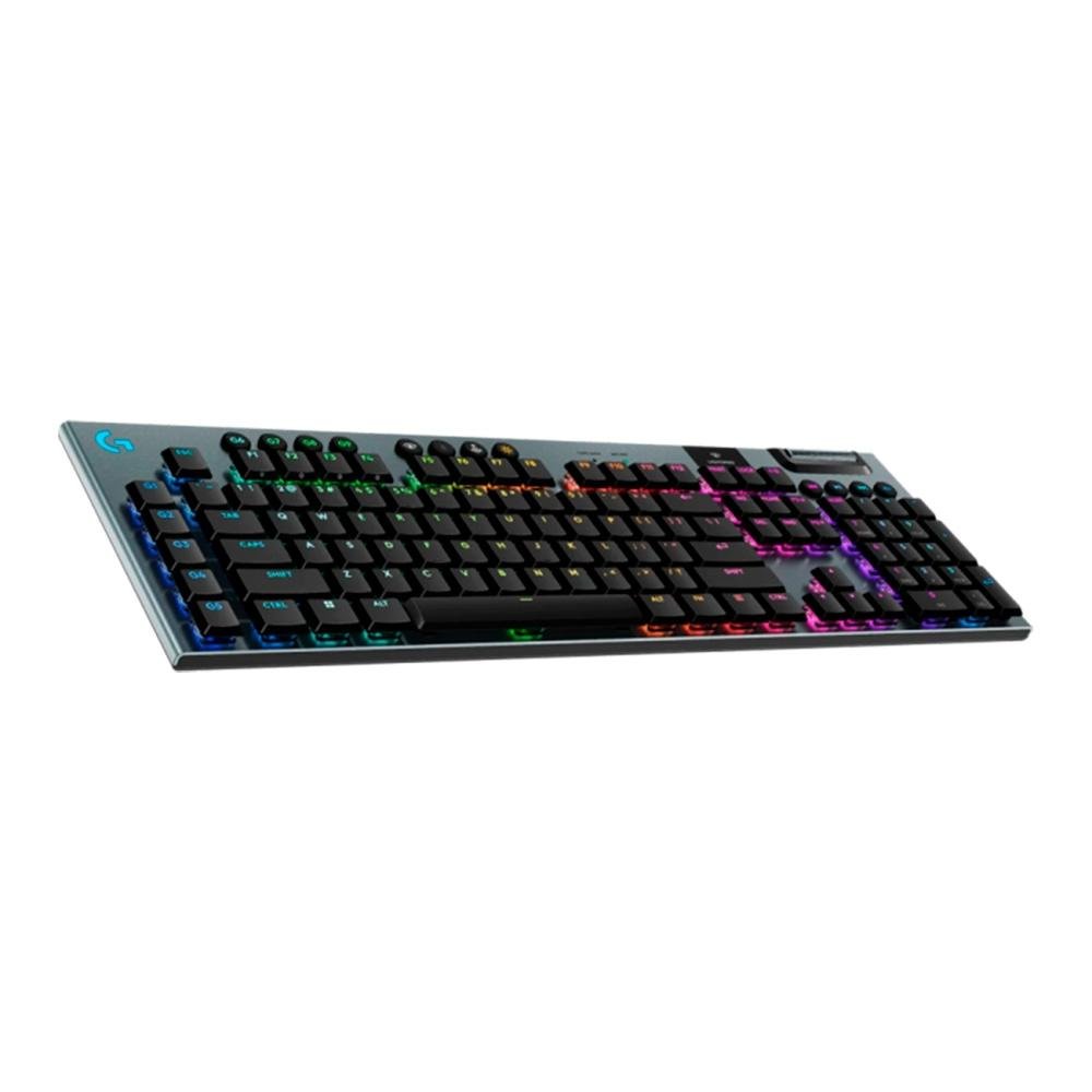Teclado Mecânico Gamer Sem Fio ( Balão.info) G915 X ( Balão.info), RGB Lightsync, USB ou Bluetooth, Switch GL Brown Tactile, Preto- 920-( Balão.info - foto 3