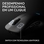 Mouse Gamer Sem Fio Logitech G PRO 2 com Lightspeed, RGB Lightsync, Ambidestro, 4 Botões Programáveis, DPI de 32K, Preto - 910-007294