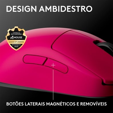 Mouse Sem Fio Logitech G PRO 2 LIGHTSPEED | KaBuM!