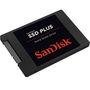 SSD Sandisk PLUS 2.5´ SATA 3.0 (6 Gb/s) 120GB Leitura: 520MB/s  e Gravações: 180MB/s - SDSSDA-120G-G25