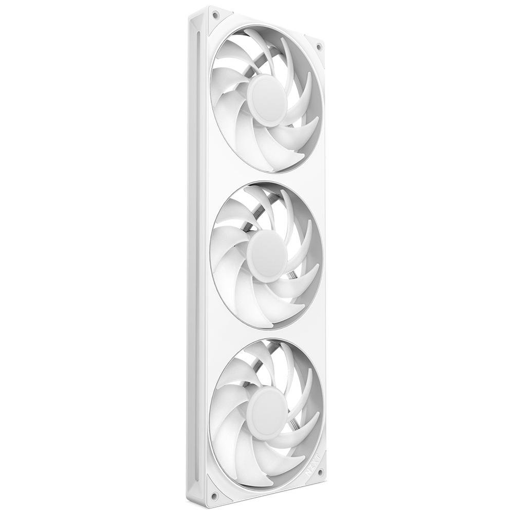 Imagem 6 de 6 do produto Ventoinha NZXT Single-frame F Series, LED RGB Core, 360mm, 3x 120mm, Branco - RF-U36HF-W1