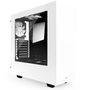 Gabinete NZXT Mid-Tower S340 Branco Lateral em Acrílico CA-S340W-W1