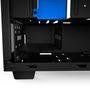 Gabinete NZXT Mid-Tower S340 Preto/Azul Lateral em Acrílico CA-S340MB-GB