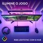 Teclado Mecânico Gamer Logitech G515 TKL,  RGB Ligthsync, USB 2.0, ANSI, Preto - 920-012868