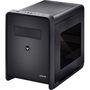 Gabinete Gamer PCYES cubo Taurus com 2 fans sem LED Lateral em acrílico – TAURUSPTOSL2FCA