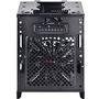 Gabinete Gamer PCYES cubo Taurus com 2 fans sem LED Lateral em acrílico – TAURUSPTOSL2FCA