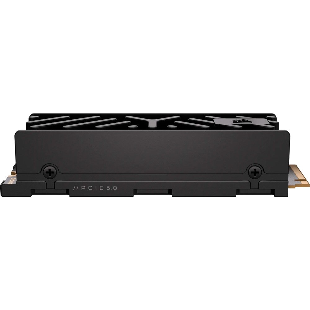 SSD Corsair MP700 ELITE 1TB, with heatsink NVMe PCIe M.2, Leitura até 10.000MB/s, Preto - CSSD-F1000GBMP700EHS - view 2