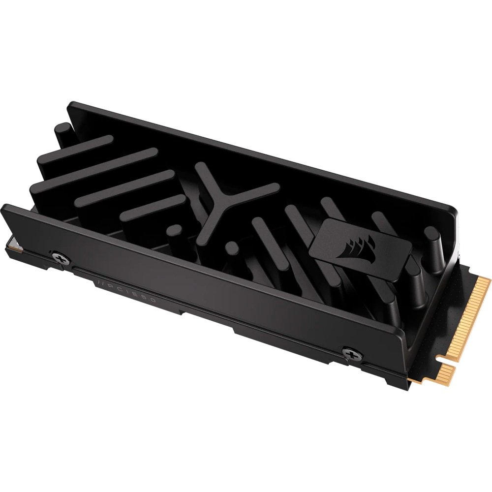 SSD Corsair MP700 ELITE 1TB, with heatsink NVMe PCIe M.2, Leitura até 10.000MB/s, Preto - CSSD-F1000GBMP700EHS - view 6