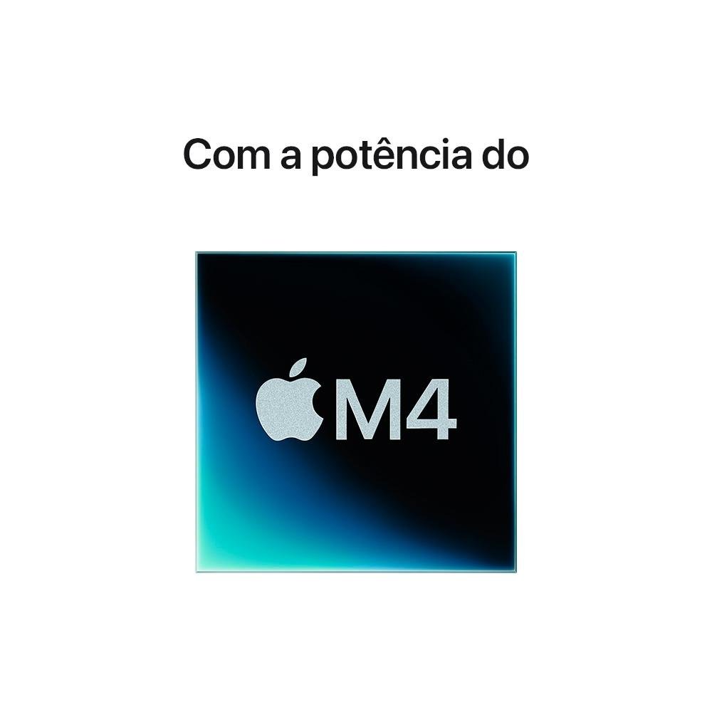 Imagem 3 de 8 do produto MacBook Pro Apple 14", M4, CPU 10 Núcleos, GPU 10 Núcleos, Neural Engine de 16 Núcleos, 16GB RAM, SSD 512GB, Preto-espacial - MW2U3BZ/A