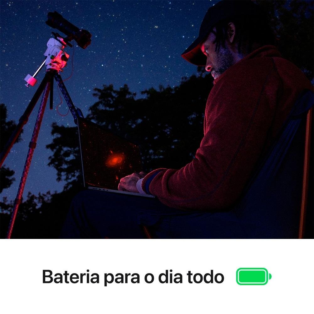 MacBook Pro Apple 16, M4 Pro, CPU 14 Núcleos, GPU 20 Núcleos, Neural Engine de 16 Núcleos, 24GB RAM, SSD 512GB, Preto-espacial - MX2X3BZ/A - view 4