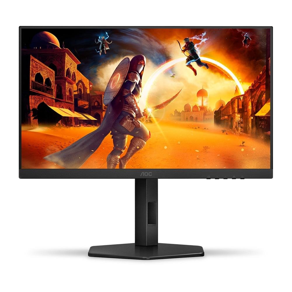Monitor Gamer AOC 24", Full HD, 180Hz, 0.5ms, IPS, DisplayPort e HDMI, Altura Ajustável, Preto - 24G4/P Monitor Gamer AOC 24", Full HD, 180Hz, 0.5ms, IPS, DisplayPort e HDMI, Altura Ajustável, Preto - 24G4/P