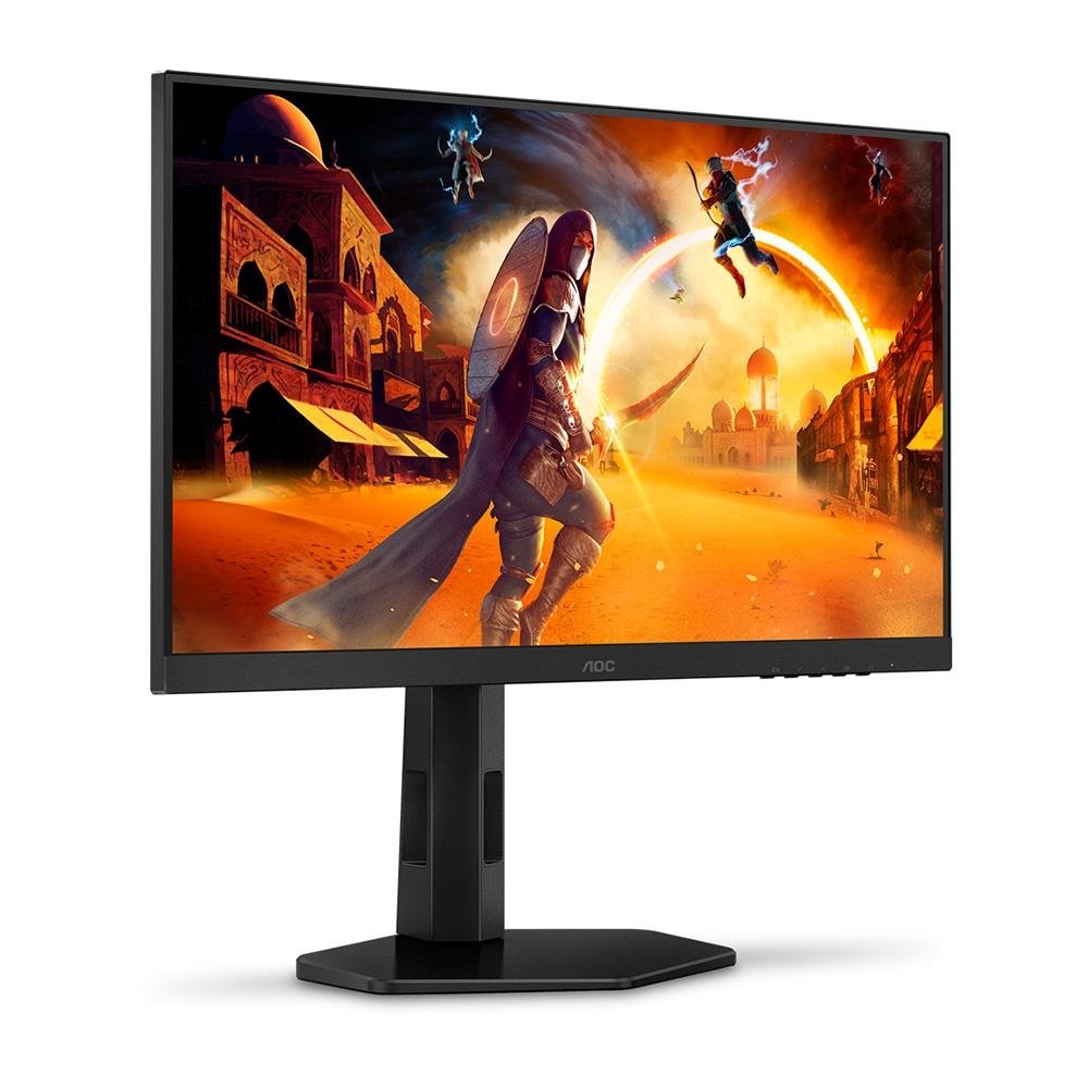 Monitor Gamer AOC 24", Full HD, 180Hz, 0.5ms, IPS, DisplayPort e HDMI, Altura Ajustável, Preto - 24G4/P Monitor Gamer AOC 24", Full HD, 180Hz, 0.5ms, IPS, DisplayPort e HDMI, Altura Ajustável, Preto - 24G4/P