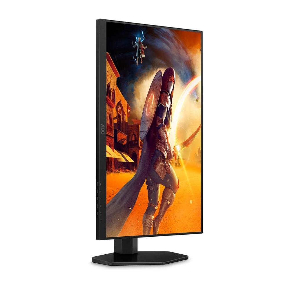 "Monitor Gamer AOC 27"", Full HD, 180Hz, 0.5ms, IPS, DisplayPort e HDMI, Ajuste de Altura, Preto - 27G4/P" - view 10