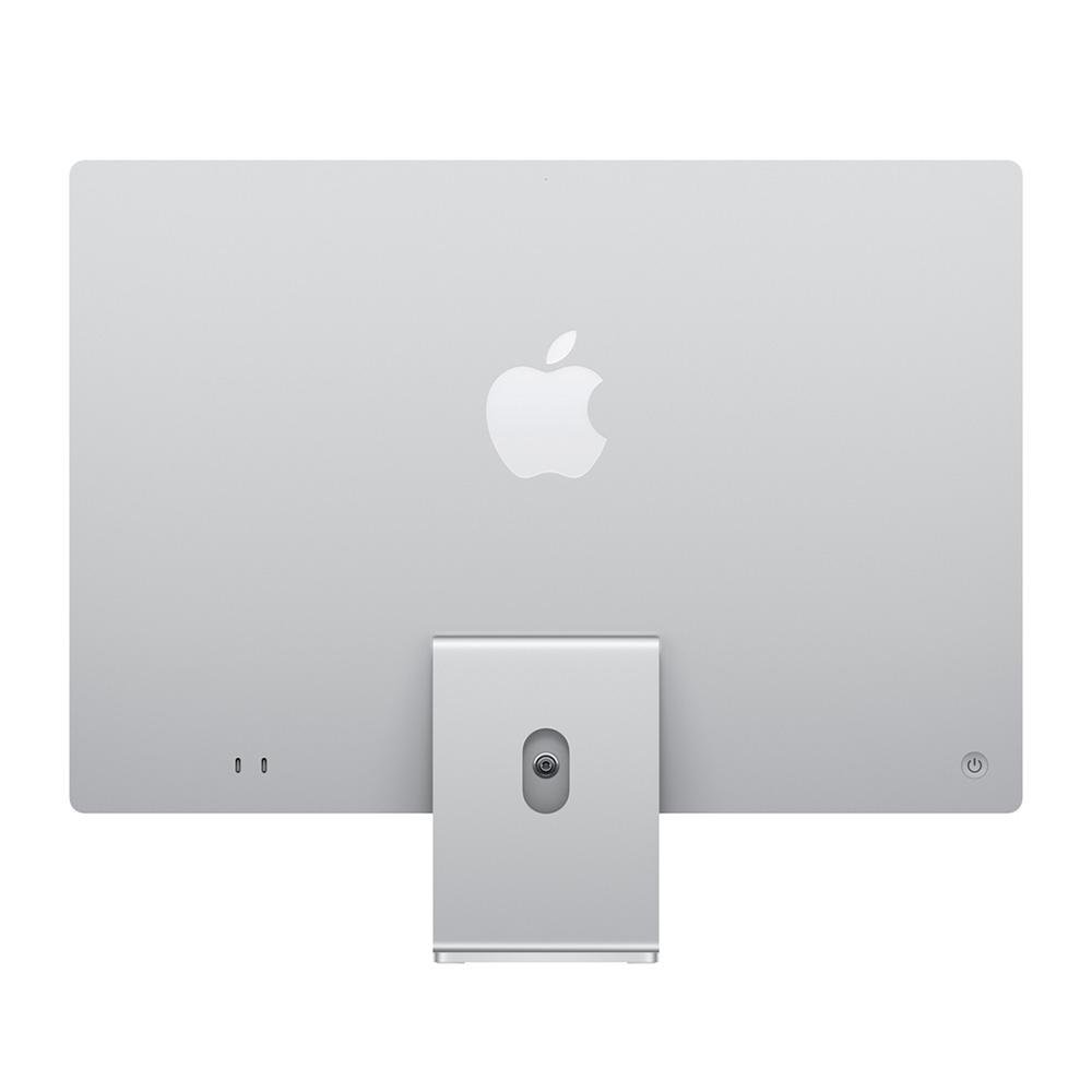 iMac Apple Tela Retina 24" 4.5K, Chip M4, CPU 8 Núcleos, GPU 8 Núcleos, Neural Engine de 16 núcleos, 16GB RAM, SSD 256GB, Prata - MWUC3BZ/A