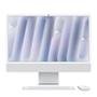 iMac Apple Tela Retina 24" 4.5K, Chip M4, CPU 8 Núcleos, GPU 8 Núcleos, Neural Engine de 16 núcleos, 16GB RAM, SSD 256GB, Prata - MWUC3BZ/A