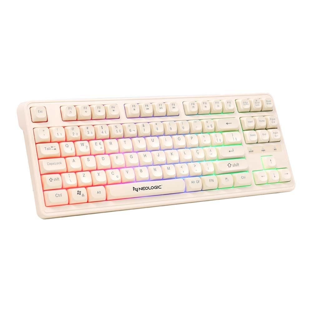 Teclado Gamer Neologic Infinite Play Colors Teclas Coloridas Material Abs Abnt2 - Ifnt-cls