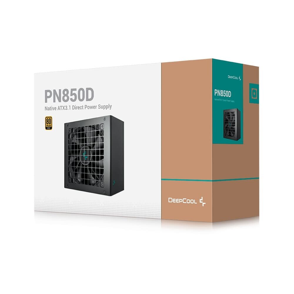 Fonte Gamer Deepcool Pn850D, 850w, 80 Plus Gold, Sem Cabo, Preto - R-PN850D-FC0B-WO-V2 - view 8