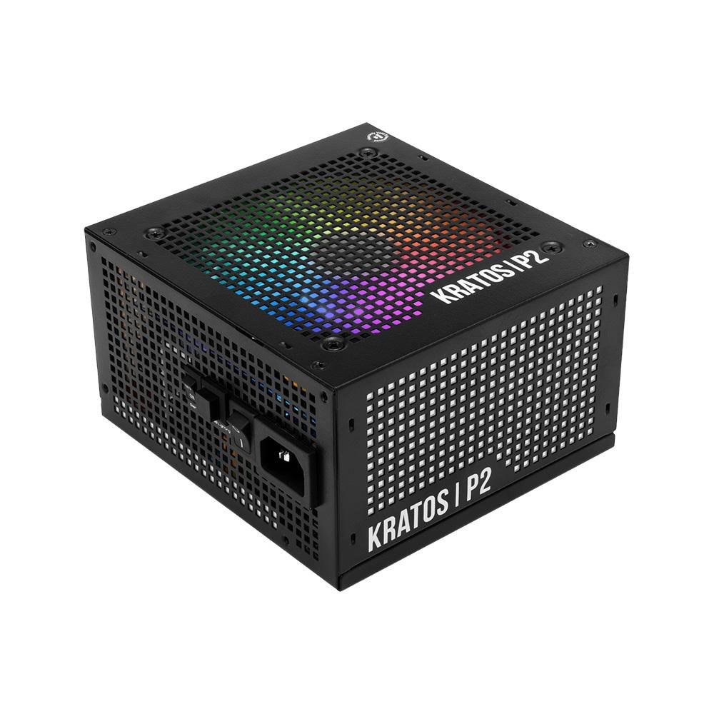 Fonte Gamdias Kratos P2 850, 850W, ARGB, 80 Plus Gold, Sem Cabo, Perto - KRATOS P2-850G L.A - view 2