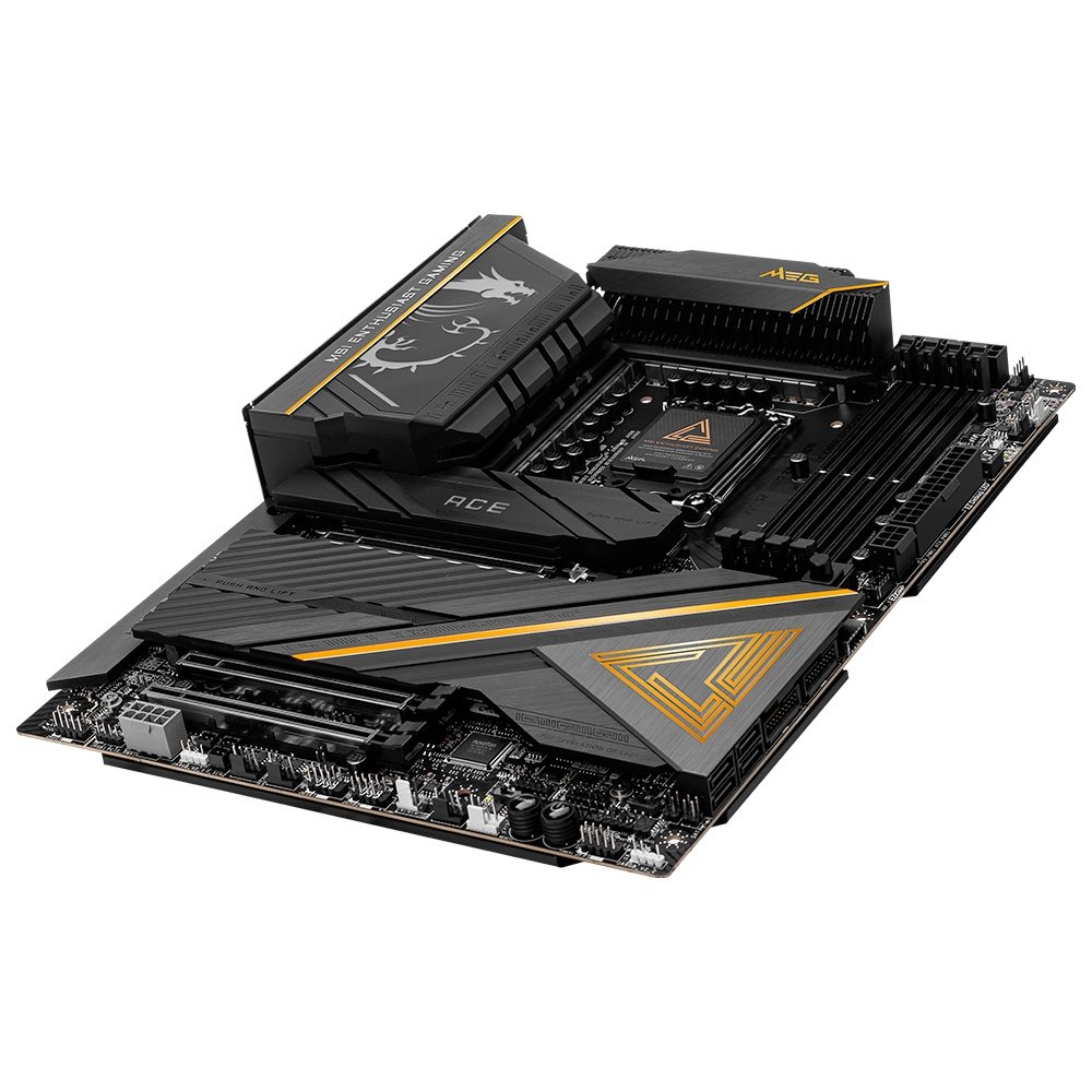 Placa-Mãe MSI MEG Z890 Ace, Intel, DDR5, ATX, Wi-Fi 7 e Bluetooth 5.4, Preto - 911-7E22-001 13