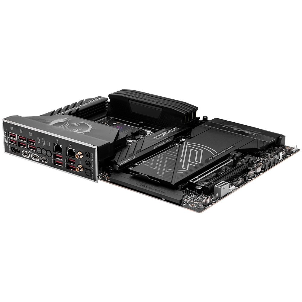 Imagem 6 de 9 do produto Placa-Mãe MSI MPG Z890 Carbon, Intel, DDR5, ATX, Wi-Fi 7 e Bluetooth 5.4, Preto - 911-7E17-001
