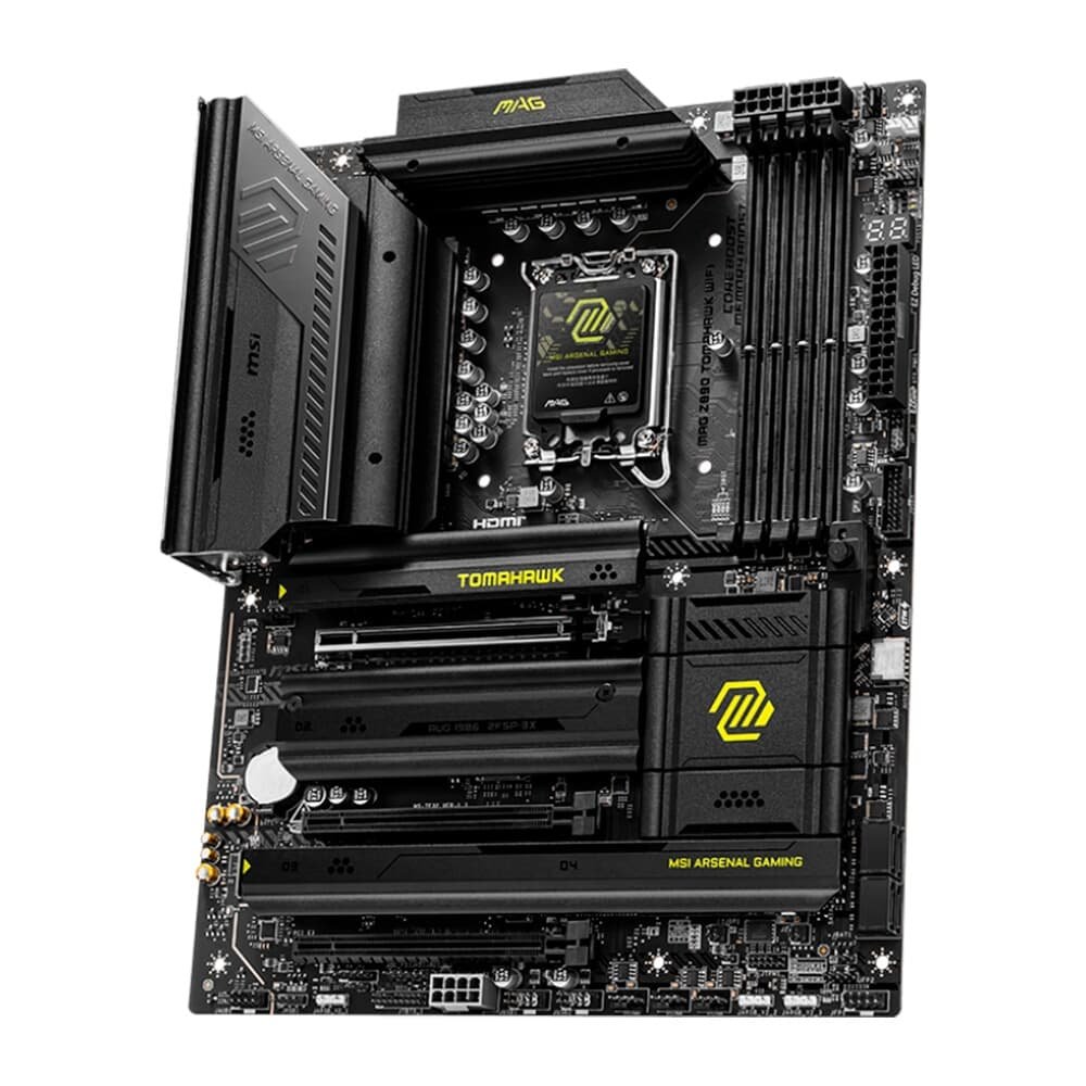 Placa-Mãe MSI MAG Z890 Tomahawk, Intel, DDR5, ATX, Wi-Fi 7 e Bluetooth 5.4, Preto - 911-7E32-003 6