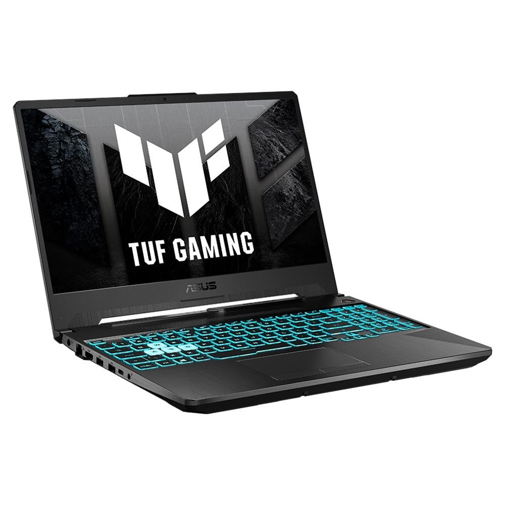 Imagem 14 de 22 do produto Notebook Gamer ASUS TUF Gaming A15, AMD RYZEN 7 7435HS, 8GB RAM, 512GB SSD, RTX 2050 KeepOS, 15,6" FHD, Preto Grafite - FA506NFR-HN069