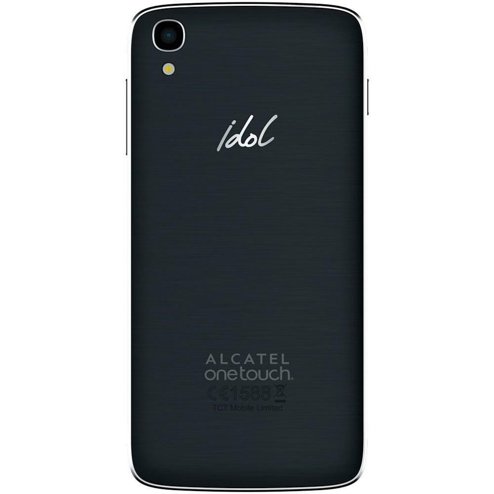Smartphone Alcatel Idol 3 6039J Quad Core 1.2Ghz, Android 5.0, Tela 4.7´, 16GB, Câmera 13MP, 4G, Dual Chip, Desbloqueado - Dark Gray