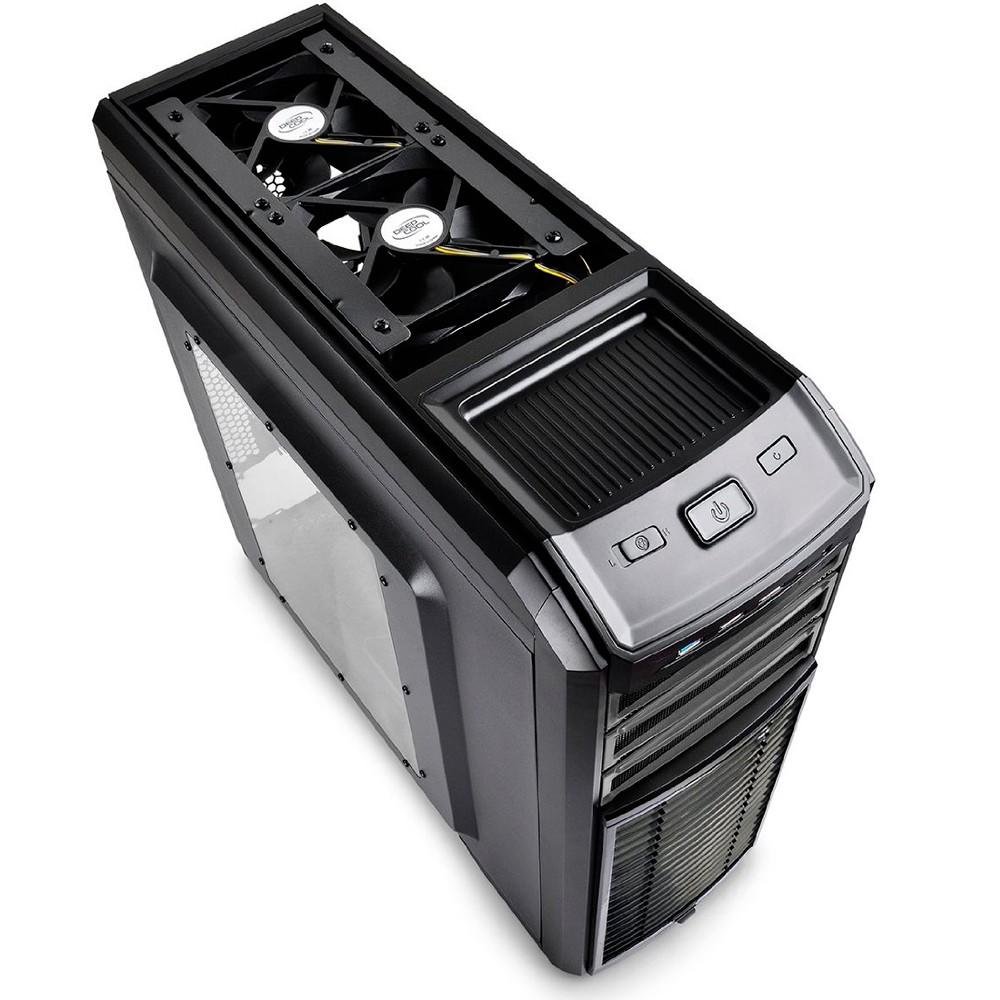 Imagem 3 de 4 do produto Gabinete DeepCool Kendomen Titanium sem Fonte Preto KDM5FBKTI