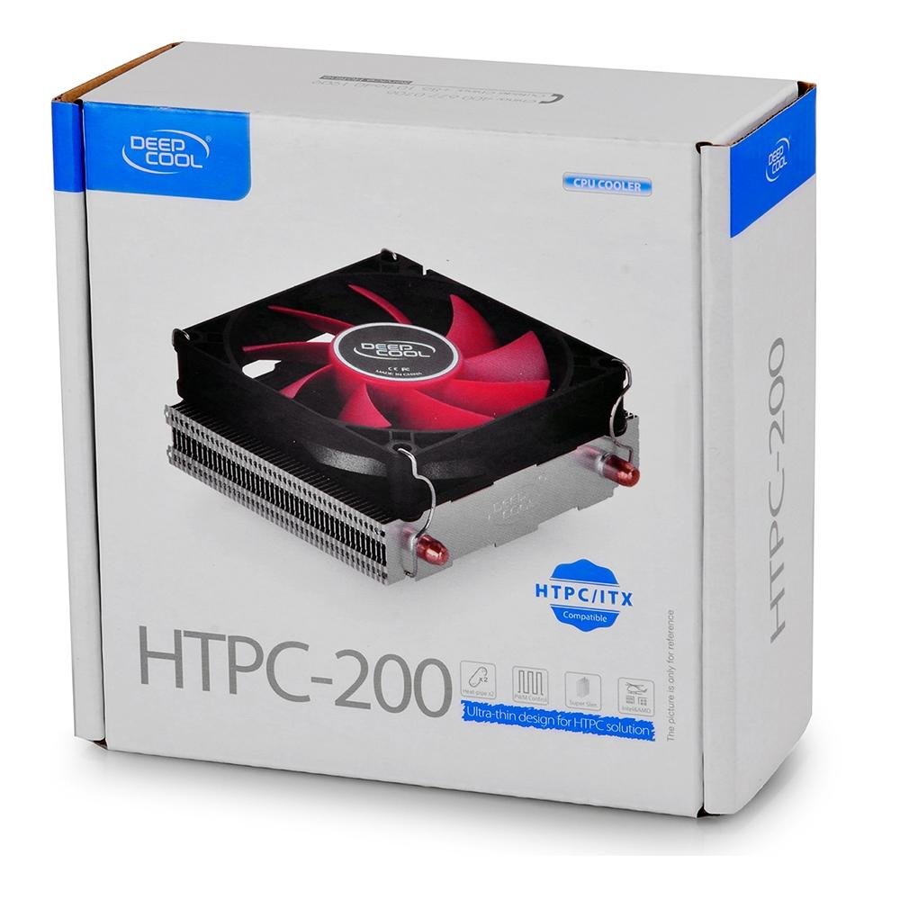 Imagem 8 de 8 do produto Cooler Deepcool p/ CPU Intel, AMD - HTPC-200