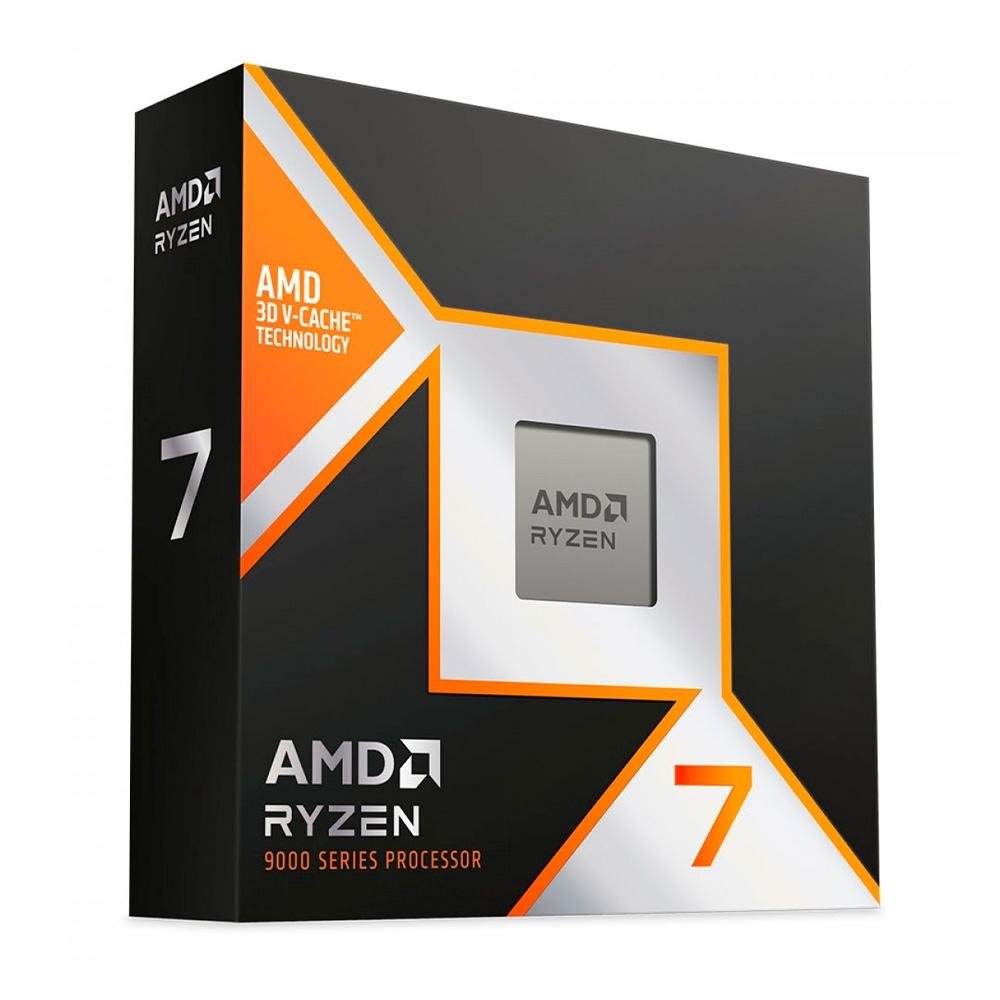 AMD CPU Ryzen 7 9800X3D【新品未開封】 Processador AMD Ryzen 7 9800X3D AM5 | KaBuM!