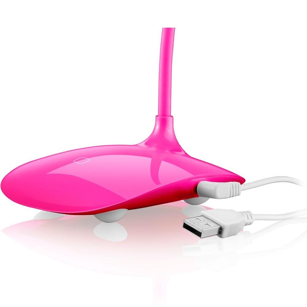 Imagem 2 de 2 do produto Luminária LED Multi USB Rosa AC273