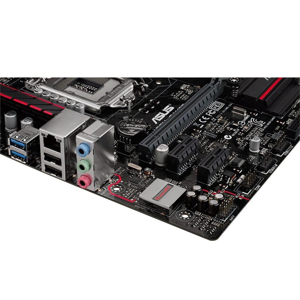 Imagem 5 de 6 do produto Placa-Mãe ASUS p/ Intel LGA 1150 mATX B85M-GAMER, 4xDDR3, HDMI/VGA, Rede Intel, Áudio SupremeFX, 6 SATA, Digi+VRM, Gamers Guardian