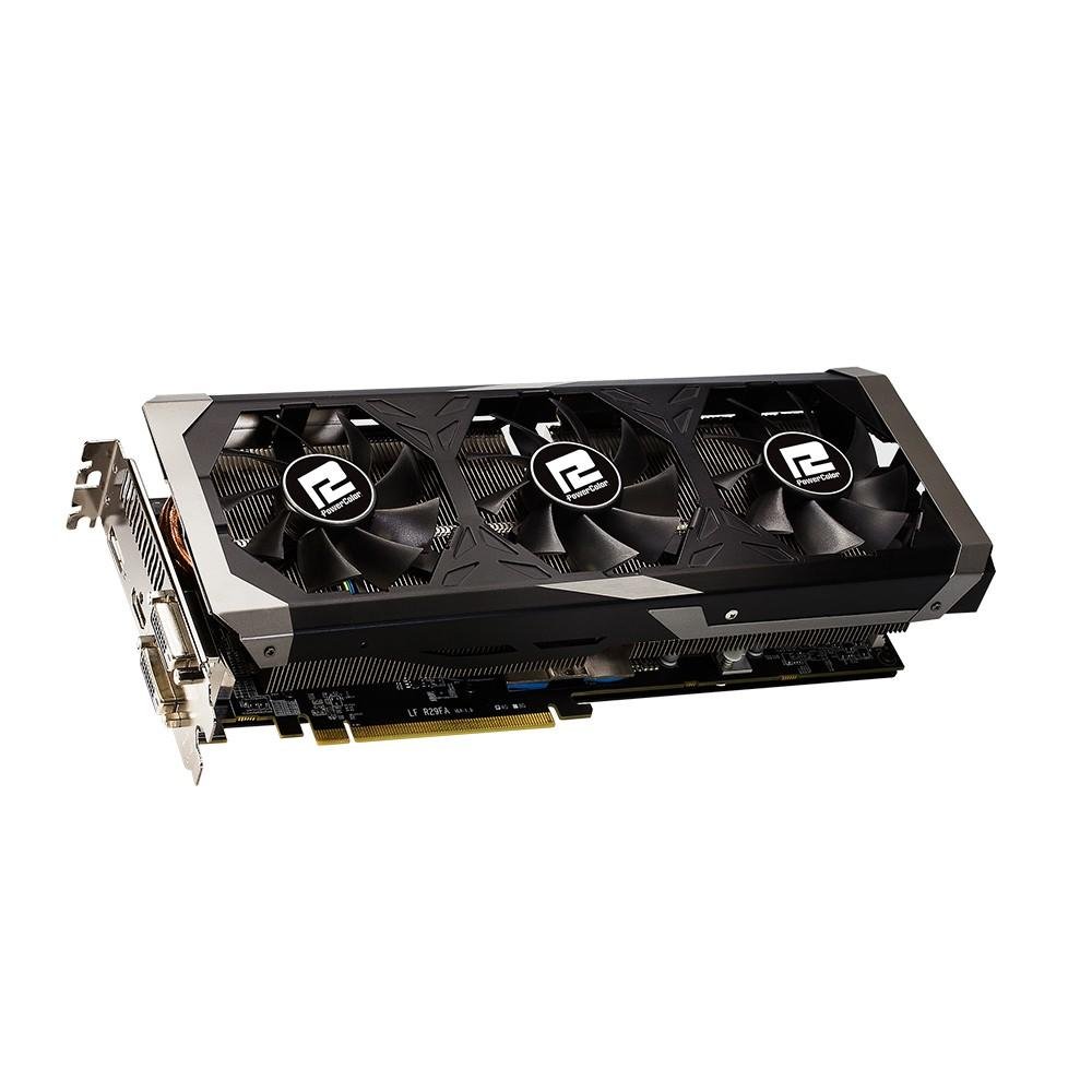 Placa de Vídeo VGA PowerColor AMD Radeon R9 390 8GB DDR5 512bits PCI-Express 3.0 - AXR9 390 8GBD5-PPDHE