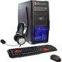 PC Gamer Extreme ICC E4341W ICC com Intel core i3 4150, 4GB, HD 500GB, MB PCware, VGA 210 Low Profile, 400W