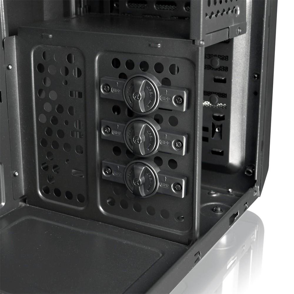 Imagem 9 de 14 do produto Gabinete Arcadia Raijintek Preto - 0R200004