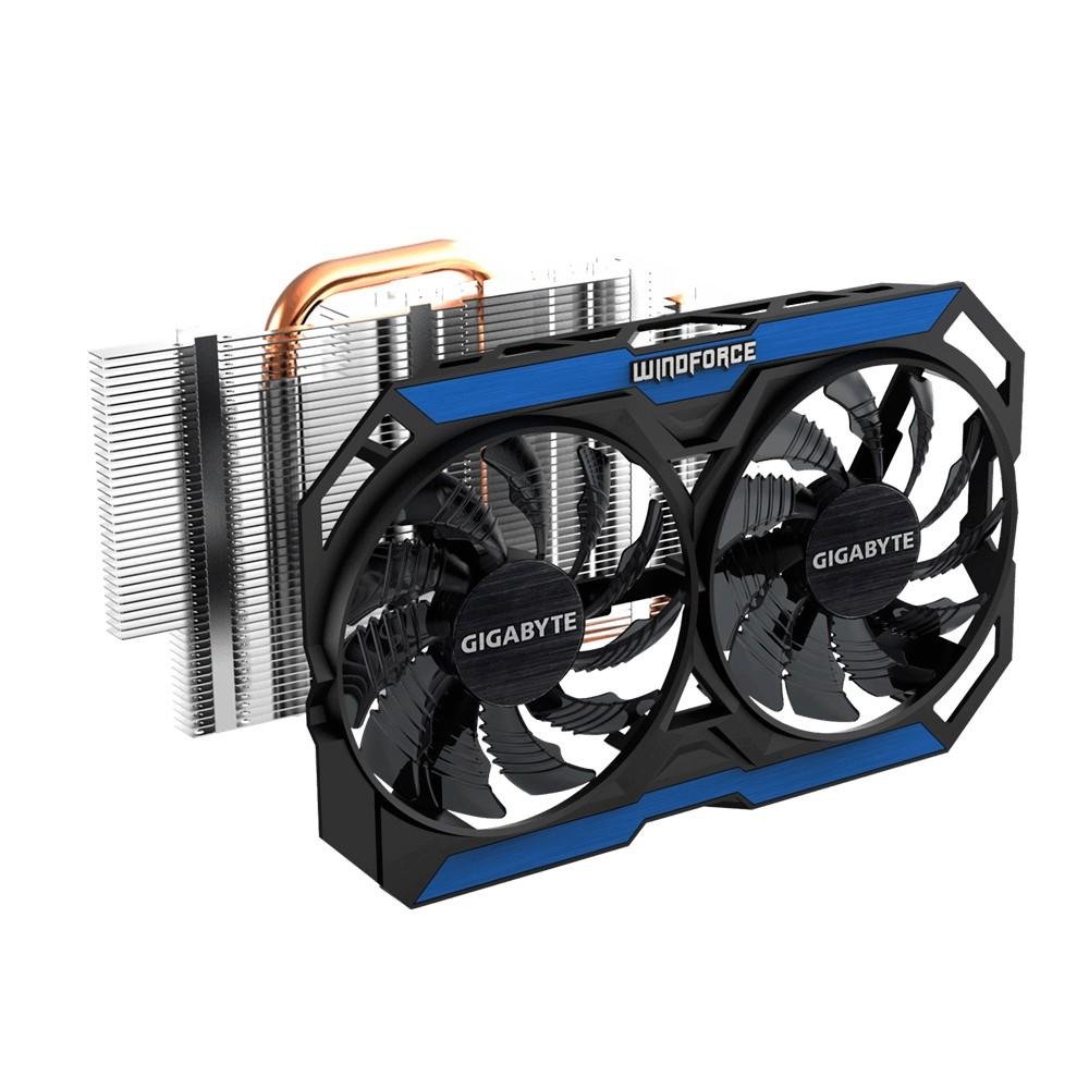 Placa de Vídeo VGA GigaByte GeForce GTX 960 2GB GDDR5 128-bits OC Guru II WINDFORCE 3D Ready PCI-E 3.0 GV-N960OC-2GD Placa de Vídeo VGA GigaByte GeForce GTX 960 2GB GDDR5 128-bits OC Guru II WINDFORCE 3D Ready PCI-E 3.0 GV-N960OC-2GD