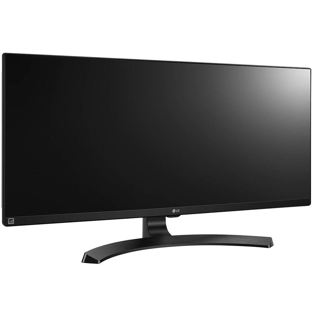 Imagem 4 de 8 do produto Monitor Gamer LG LED 34´ Ultrawide, Full HD, IPS, HDMI/Display Port, FreeSync, Som Integrado - 34UM68