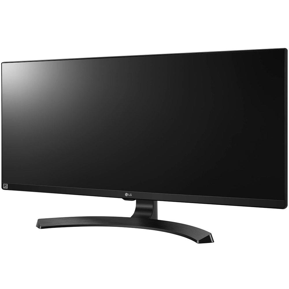 Imagem 6 de 8 do produto Monitor Gamer LG LED 34´ Ultrawide, Full HD, IPS, HDMI/Display Port, FreeSync, Som Integrado - 34UM68