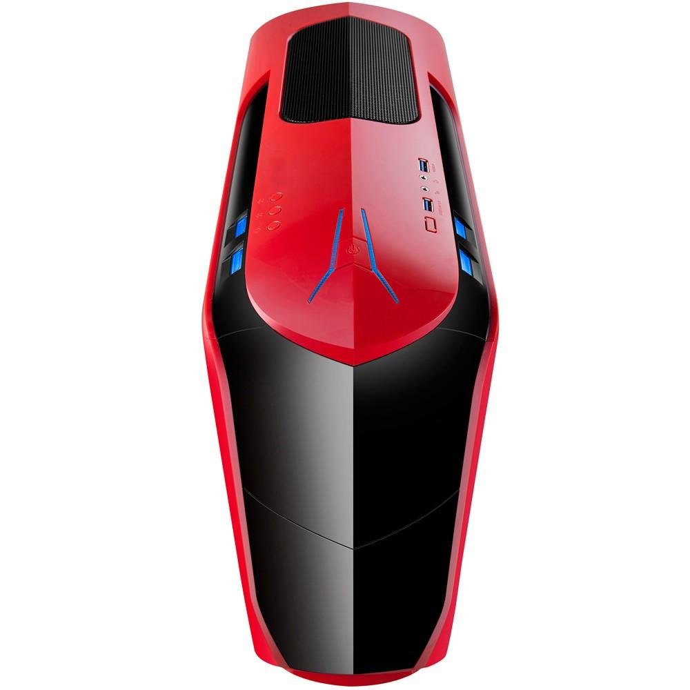 Imagem 5 de 9 do produto Gabinete Spire X2 Gamer Isolatic Vermelho sem Fonte X2-6020R-CE/R-2U3