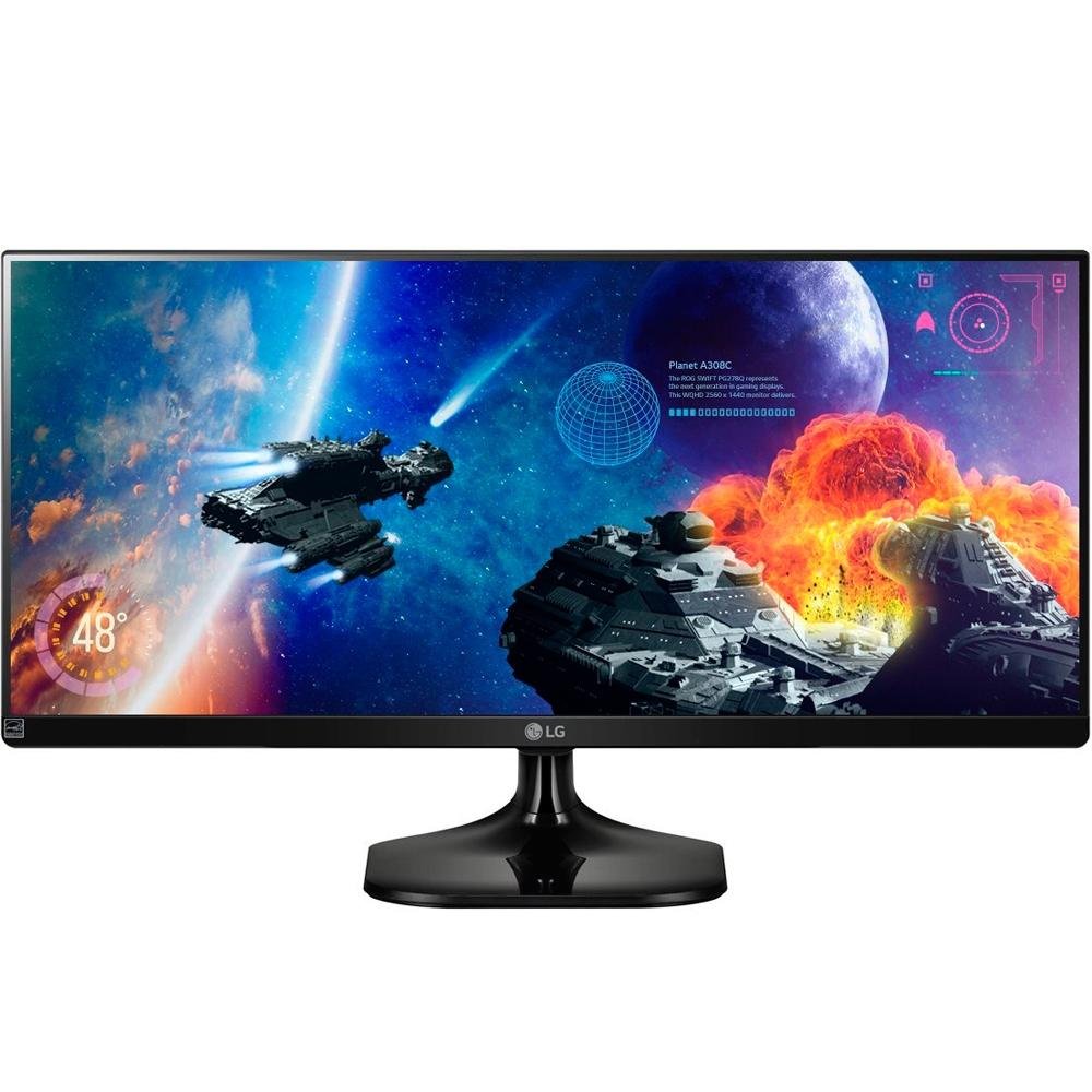 Monitor LG LED 25´ Class 21:9 Ultra Wide IPS LED Gaming Digital - 25UM57-P