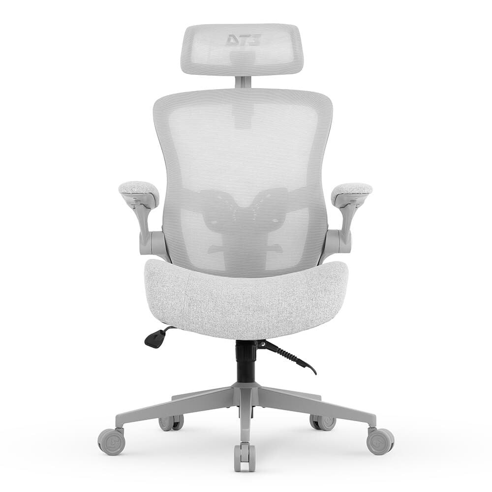 Cadeira de Escritório Ergonômica DT3 Vita Super H, Até 110Kg, Com Apoio de Cabeça, Cinza - 14392-9