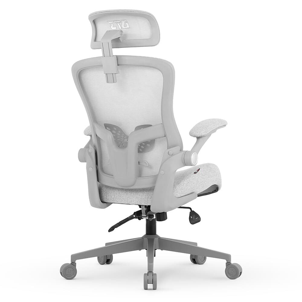 Cadeira de Escritório Ergonômica DT3 Vita Super H, Até 110Kg, Com Apoio de Cabeça, Cinza - 14392-9 - view 3