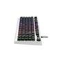 Teclado Gamer Force One Spectre, RGB, Formato Especial De Membrana, Branco - FR.TC.SP.01