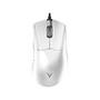 Mouse Gamer Force One Phantom White, 26.000 DPI, Com 6 Botões, Switches Huano Azul, Sensor Paw 3395, Branco - FR.MO.PH.01