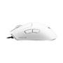 Mouse Gamer Force One Phantom White, 26.000 DPI, Com 6 Botões, Switches Huano Azul, Sensor Paw 3395, Branco - FR.MO.PH.01